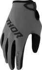 THOR Women's Ridemode Static Gloves - Gray - Small 3331-0300
