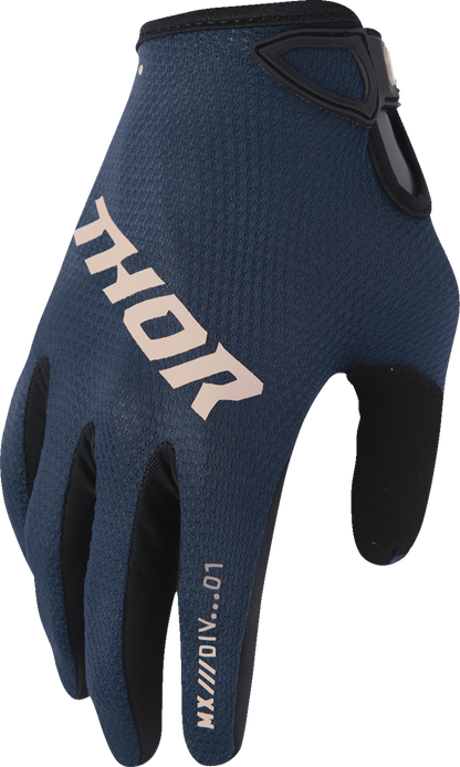 THOR Women's Ridemode Static Gloves - Midnight - Large 3331-0306