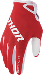 THOR Ridemode Static Gloves - Red - Small 3330-8338