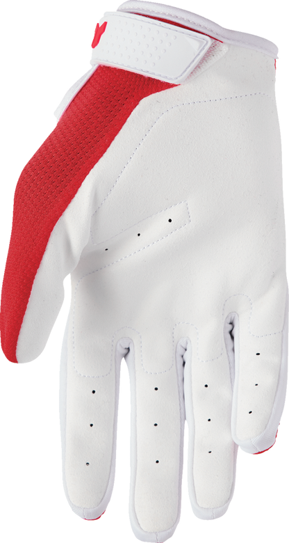 THOR Ridemode Static Gloves - Red - Large 3330-8340