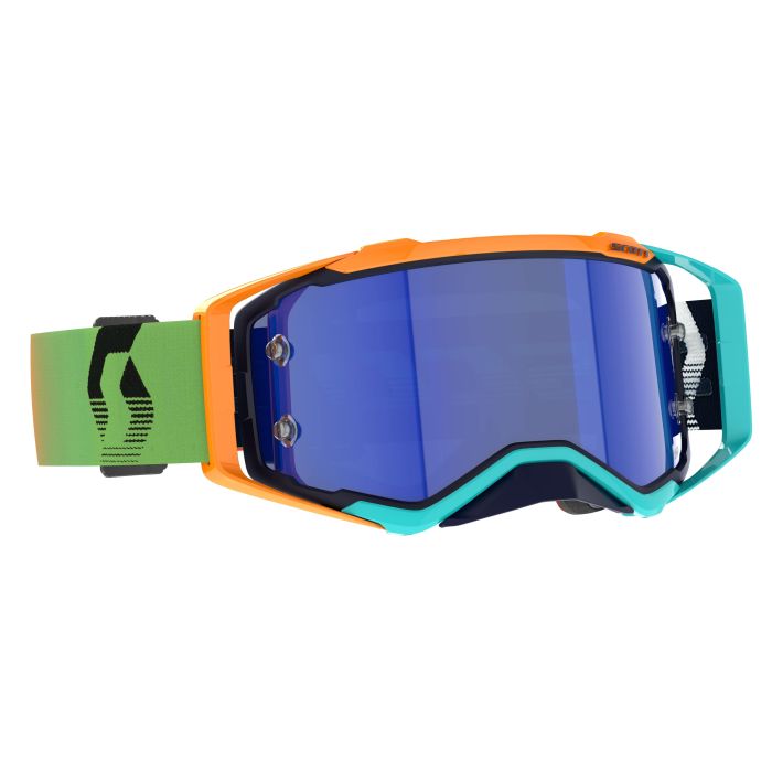SCOTT PROSPECT AMP BLUE/ORANGE BLUE CHROME WORKS