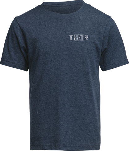 THOR Youth Blueprint T-Shirt - Navy - XS 3032-3871