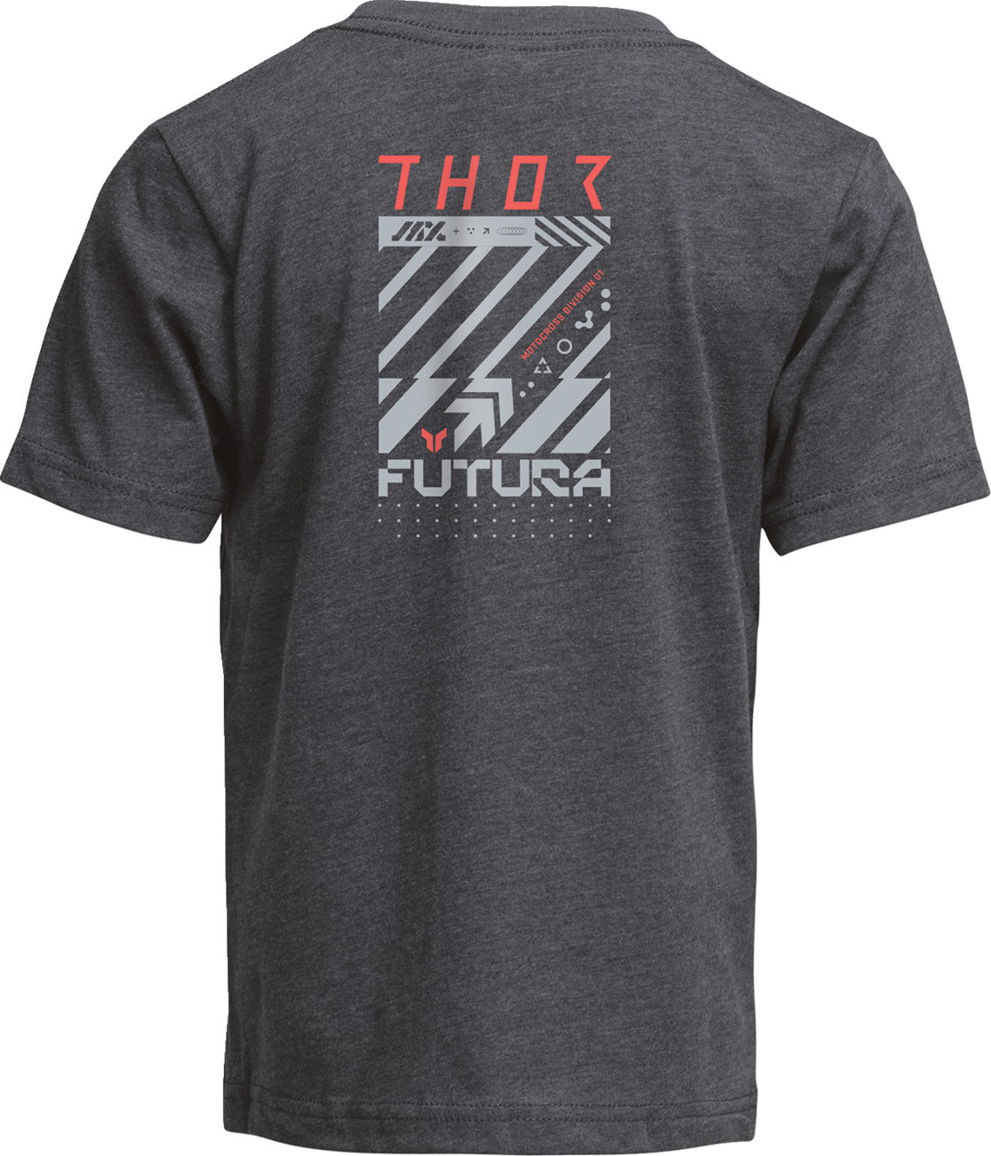 THOR Youth Futura T-Shirt - Charcoal - XS 3032-3886