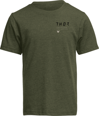 THOR Youth Stamp T-Shirt - Olive - XS 3032-3911