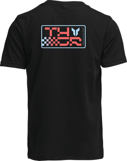 THOR Youth Vantage T-Shirt - Black - Small 3032-3917