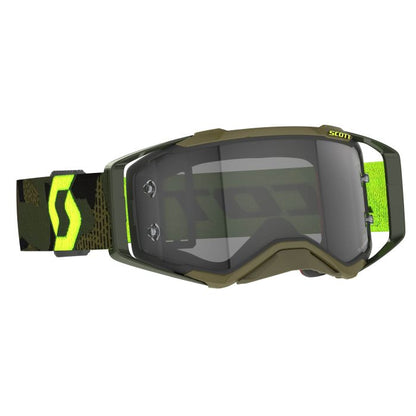 SCOTT PROSPECT LS KAKI GREEN/NEON YELLOW "LS" GREY WORKS