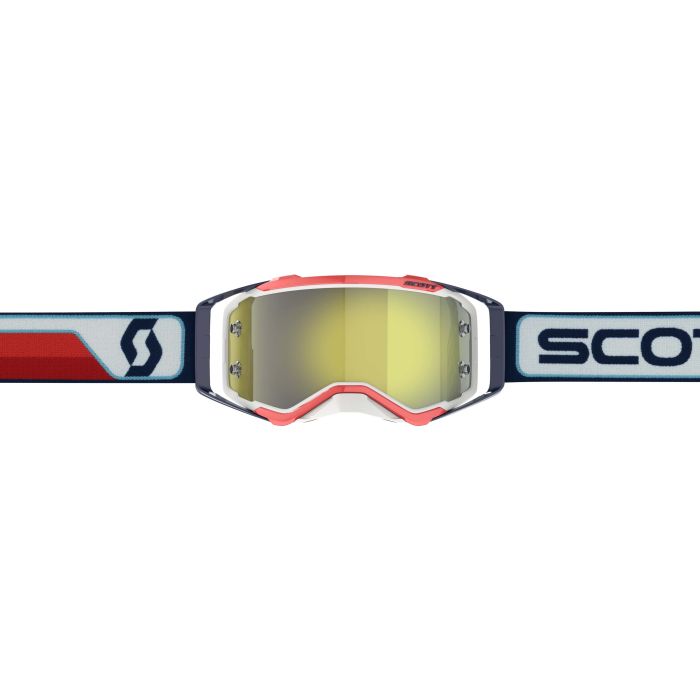 SCOTT PROSPECT RED/WHITE YELLOW CHROME WORKS