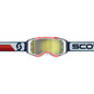 SCOTT PROSPECT RED/WHITE YELLOW CHROME WORKS