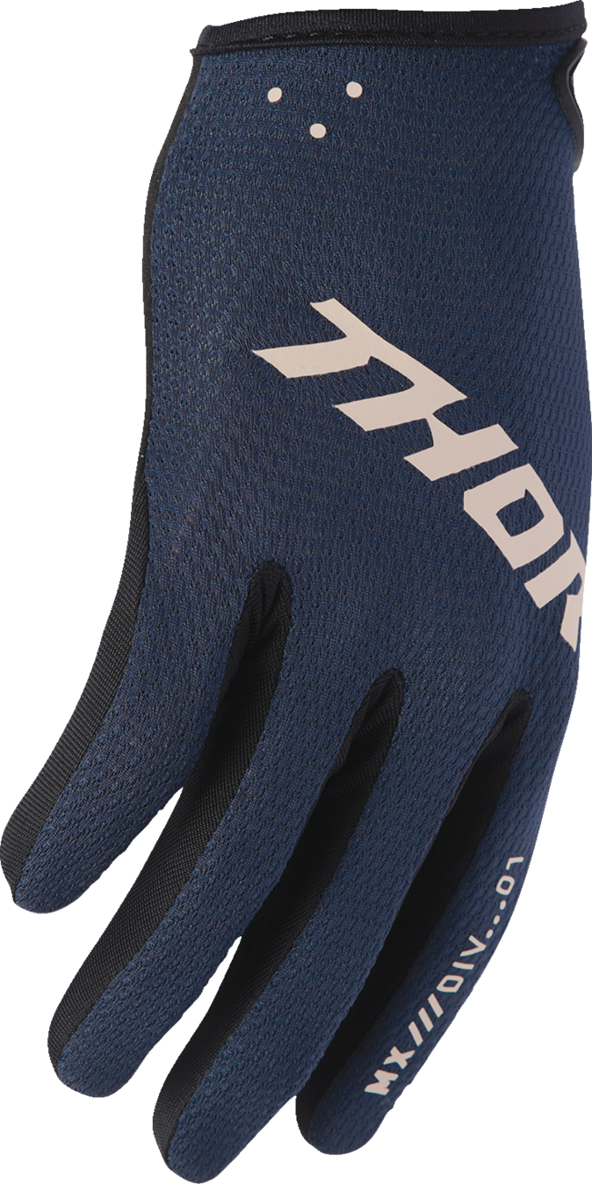 THOR Women's Ridemode Static Gloves - Midnight - Medium 3331-0305