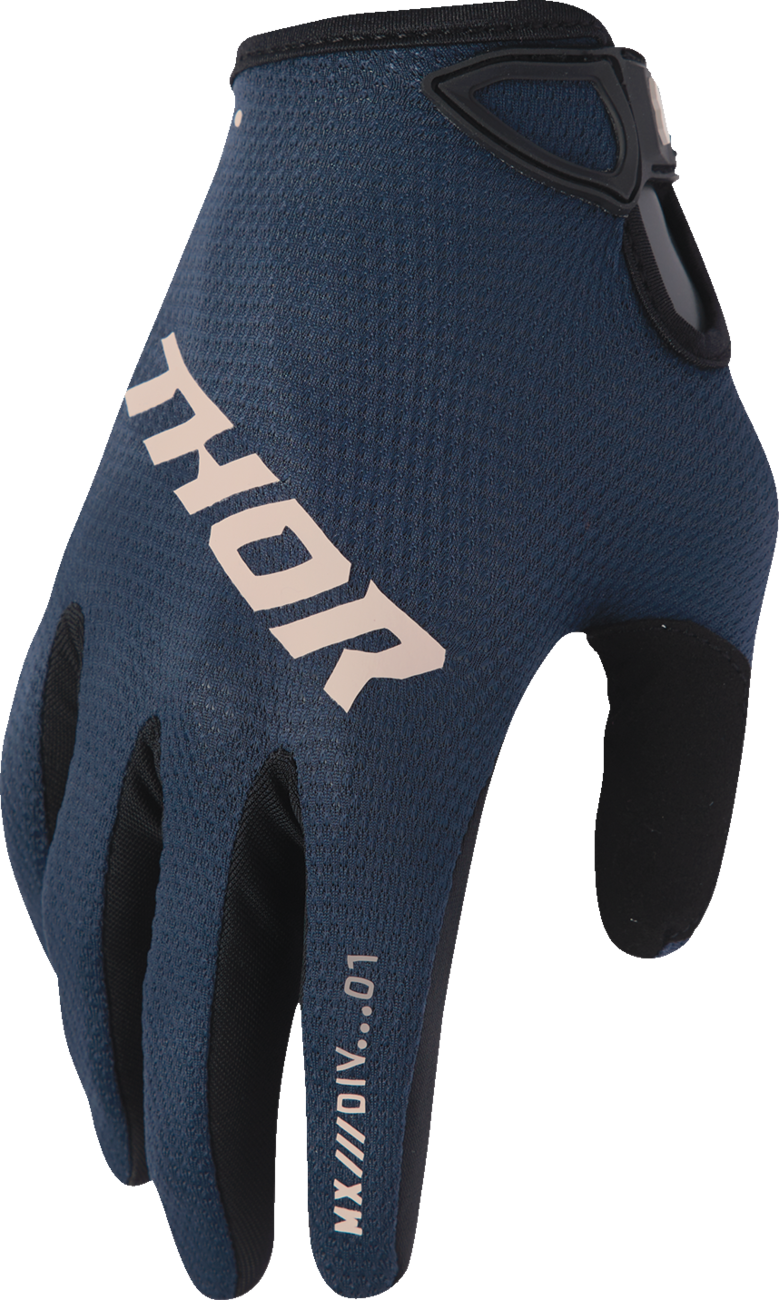 THOR Women's Ridemode Static Gloves - Midnight - XL 3331-0307