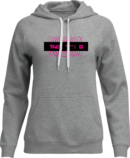 THOR Women's Mind Control Pullover Hoodie - Heather Gray - XL 3051-1260