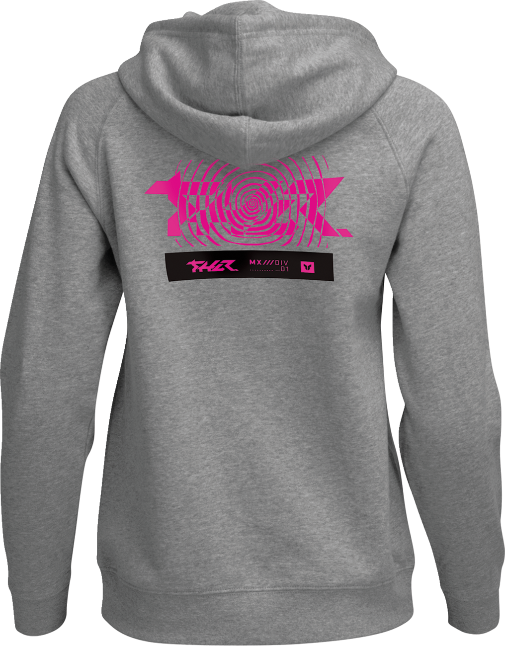 THOR Women's Mind Control Pullover Hoodie - Heather Gray - XL 3051-1260