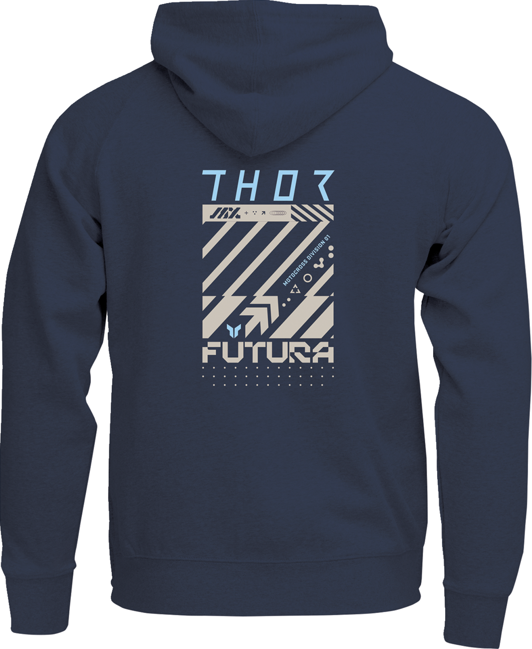 THOR Youth Futura Pullover Hoodie - Navy - XL 3052-0717