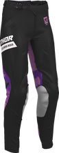 THOR Women's Launchmode Bleach Pants - Black/Orchid - US 1/2 2902-0424