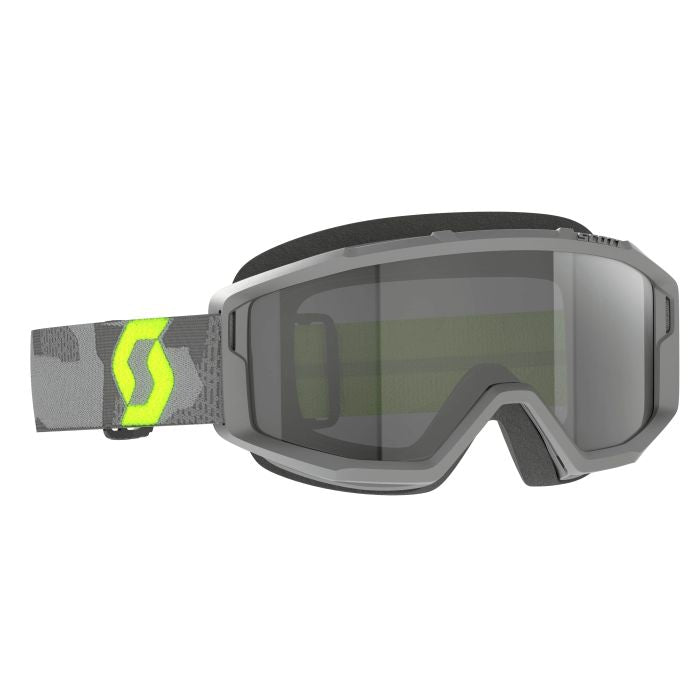 SCOTT PRIMAL SAND DUST LIGHT GREY/NEON YELLOWDARK GREY LENS