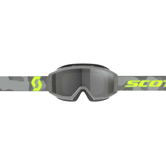 SCOTT PRIMAL SAND DUST LIGHT GREY/NEON YELLOWDARK GREY LENS