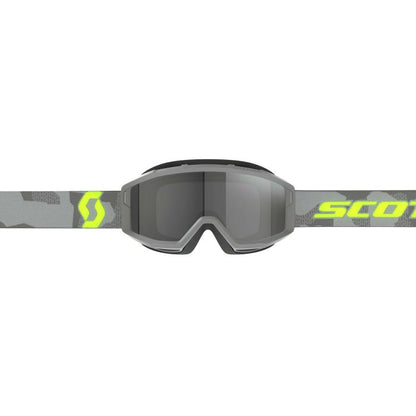 SCOTT PRIMAL SAND DUST LIGHT GREY/NEON YELLOWDARK GREY LENS