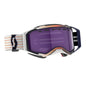 SCOTT PROSPECT SNOW CROSS LS BLUE/WHITE W/BLUE CHROME