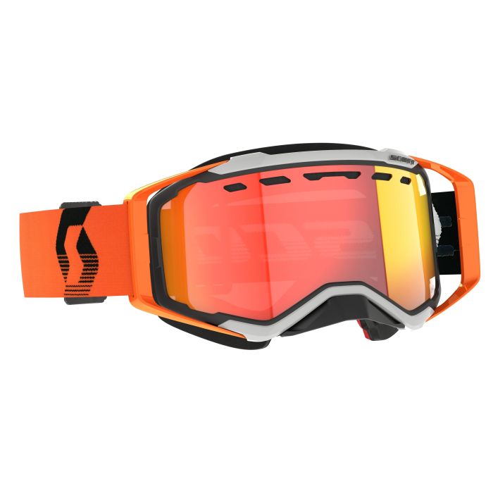 SCOTT PROSPECT SNOW CROSS LS GREY/ORANGEW/RED CHROME