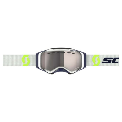 SCOTT PROSPECT SNOW CROSS GREY/YELLOW ENHANCER SILVER CHROME