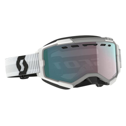 SCOTT FURY SNOW CROSS WHITE ENH AQUA CHROME