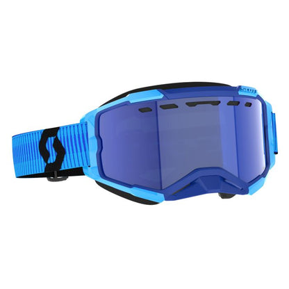 SCOTT FURY SNOW CROSS BLUE/BLACK ENHANCER BLUE CHROME