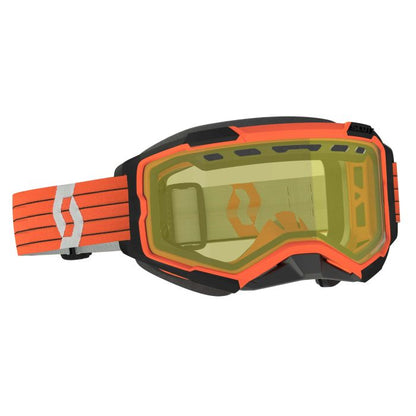 SCOTT FURY SNOW CROSS ORANGE/GREYYELLOW TINT