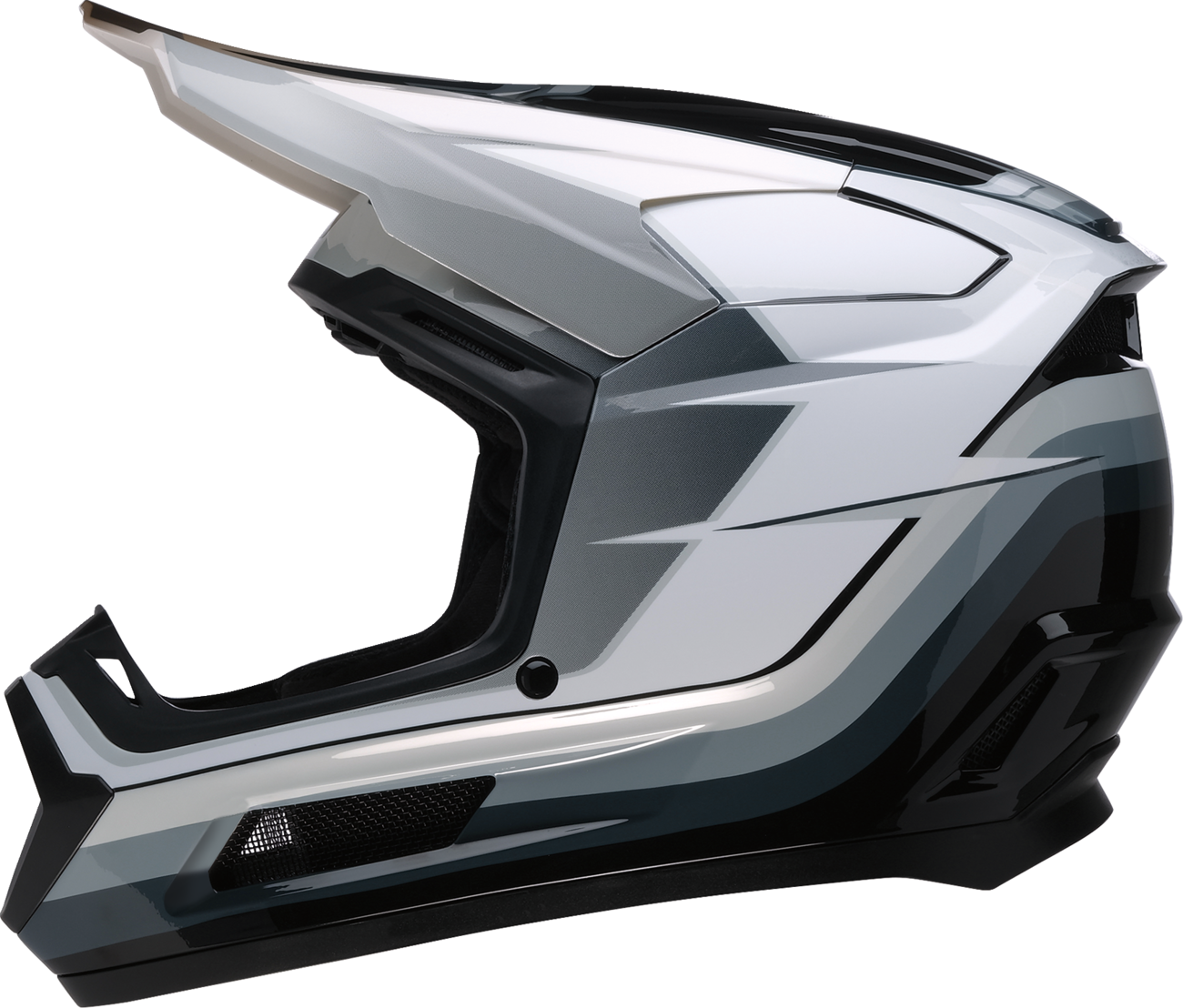 Z1R Youth Dirt Maxx Helmet - Vortex - Black/White/Gray - Small 0111-1725