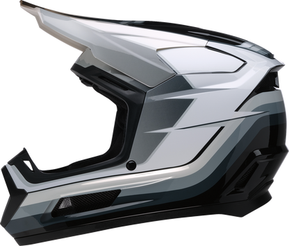 Z1R Youth Dirt Maxx Helmet - Vortex - Black/White/Gray - Small 0111-1725