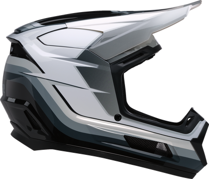 Z1R Youth Dirt Maxx Helmet - Vortex - Black/White/Gray - Small 0111-1725
