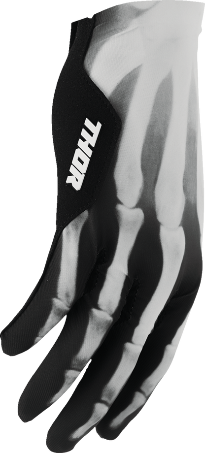 THOR Sportmode X-RAY Gloves - Black/White - XS 3330-8289