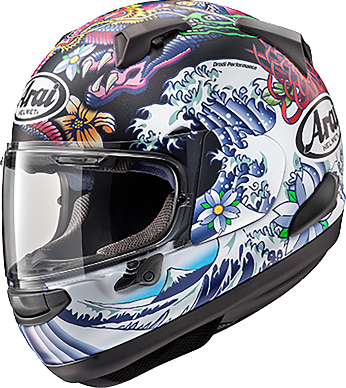 ARAI HELMETS Quantum-X Helmet - Oriental - Black Frost - XL 0101-17709
