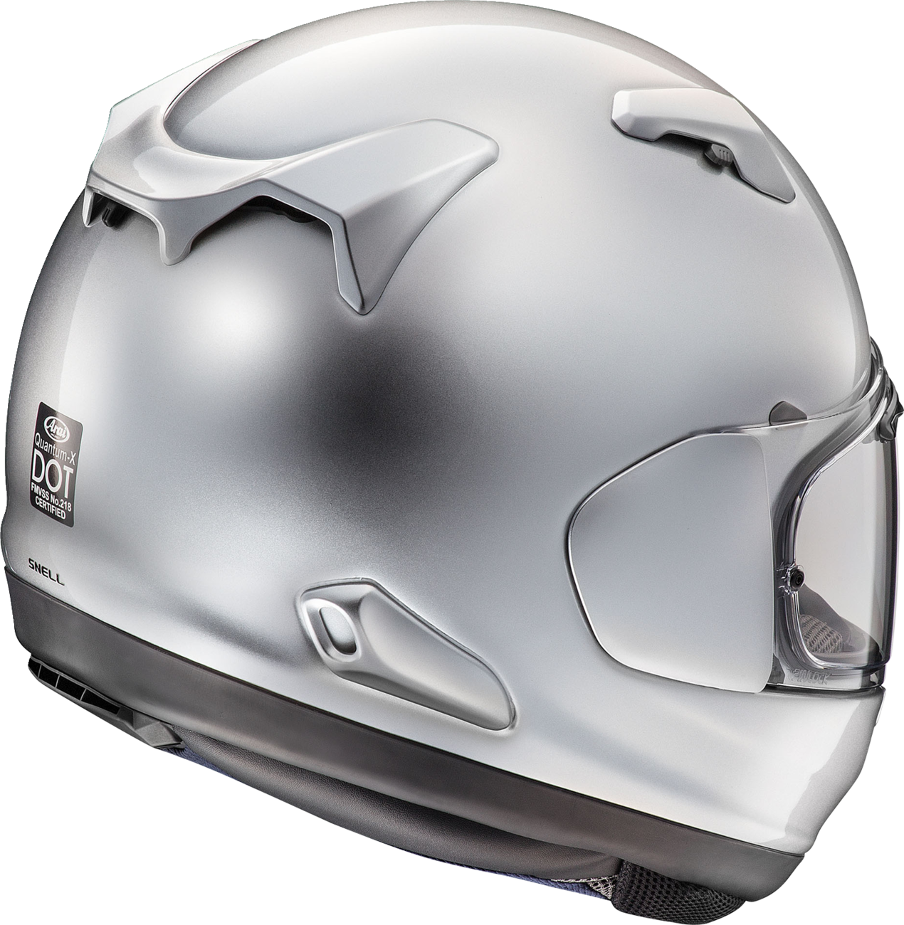 ARAI HELMETS Quantum-X Helmet - Aluminum Silver - XS 0101-18163