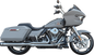 S&S CYCLE 2-into-1 GNX Exhaust System - Race Only - Chrome - Touring 550-1168