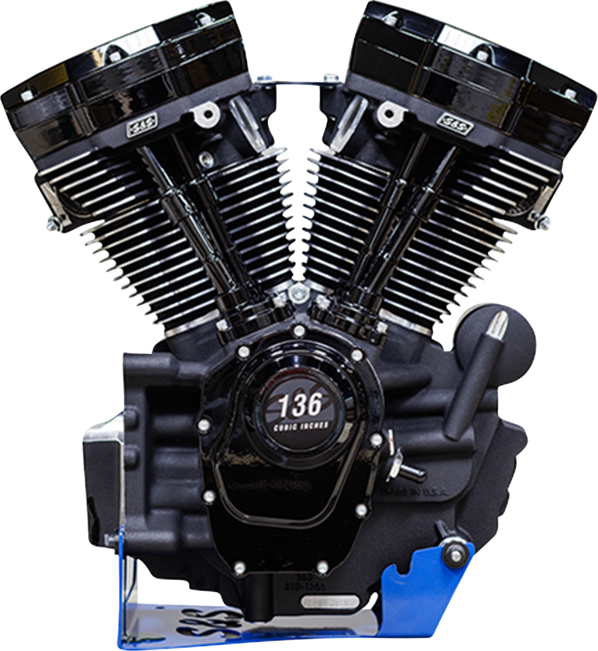 S&S CYCLE MK136 Engine - 550G Camshaft - Oil Cooled - M8 Softail 310-1295