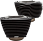 S&S CYCLE Cylinder Set - 4.25" Bore - Unhoned - Wrinkle Black w/o Highlights - M8 498.2