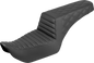 SADDLEMEN Step-Up Seat - Front Tuck-n-Roll/Rear Lattice Stitch - Nightster '22-'25 822-11-176