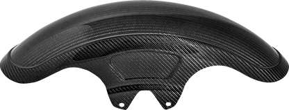 SADDLEMEN Carbon Fiber Front Fender - Gloss - Touring '14-'24 CF-814-07-004