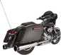 S&S CYCLE 4-1/2" MK45 Performance Mufflers - Chrome with Black Thruster 550-0619