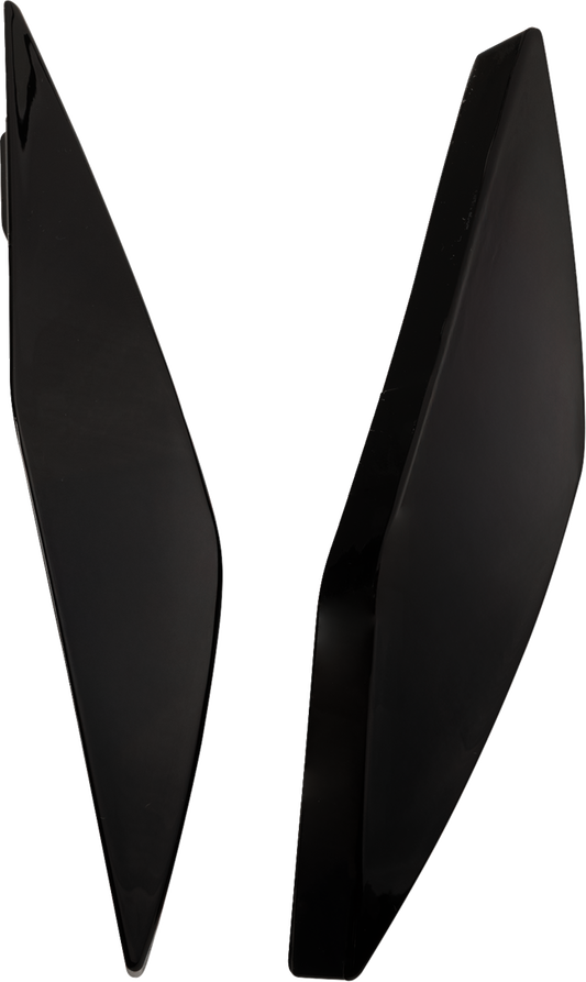 ICON Ultraflite™ Side Covers - Gloss Black 0133-1710