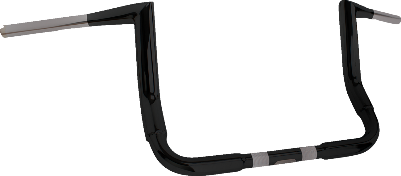 KHROME WERKS Buck-50 Handlebar - FLH - 10" - Black 310710