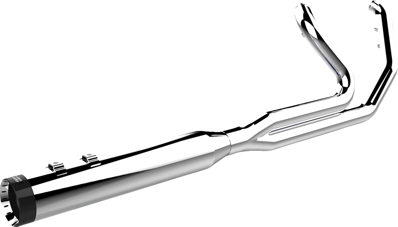 KHROME WERKS 2-into-1 Outlaw-SR Exhaust System - Chrome - Without End Cap - Twin Cam Touring 200780-SR