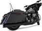 KHROME WERKS 2-into-1 Outlaw-SR Exhaust System - Eclipse - Without End Cap - M8 Touring 201775-SR