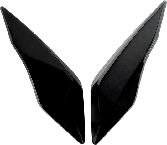 ICON Ultraflite™ Forehead Vents - Gloss Black 0133-1703