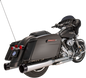 S&S CYCLE 4-1/2" MK45 Performance Mufflers - Chrome with Black Tracer 550-0623