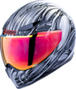 ICON Domain™ Helmet - Nouveau - Silver - XS 0101-18523
