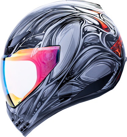 ICON Domain™ Helmet - Nouveau - Silver - Small 0101-18524