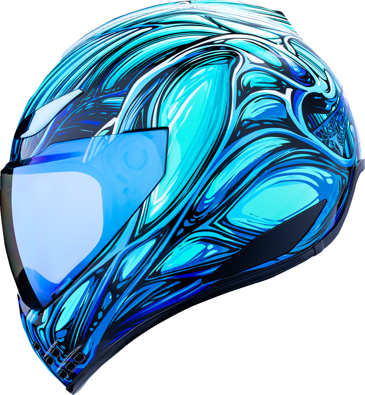 ICON Domain™ Helmet - Nouveau - Blue - Medium 0101-18532