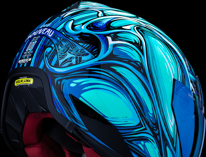 ICON Domain™ Helmet - Nouveau - Blue - 3XL 0101-18536