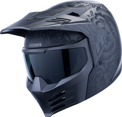 ICON Elsinore™ Helmet - Darkgard - Black - Small 0101-18339